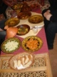 Typisch marokkanisches Essen in unserem Riad