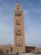 Das Minarett der Kutubiya Moschee 77m hoch