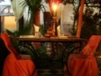 Unser Tisch im Garten des Restaurants Dar Minoun. Einfach zauberhaft!