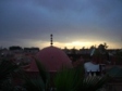 auch die Aussicht war gut auf der Terrasse des Riad Kaiss